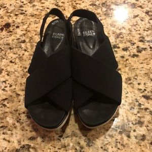 Eileen Fisher Sport Sandal sz 6